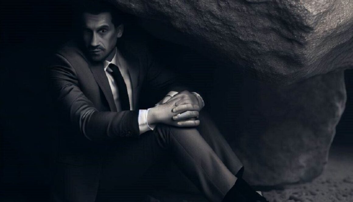 Hiding under a rock-2